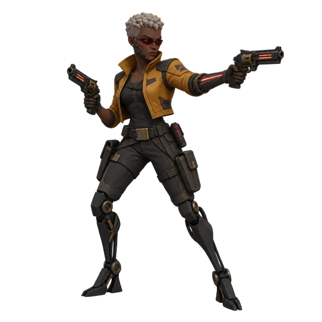 Nyx Calder combat sprite